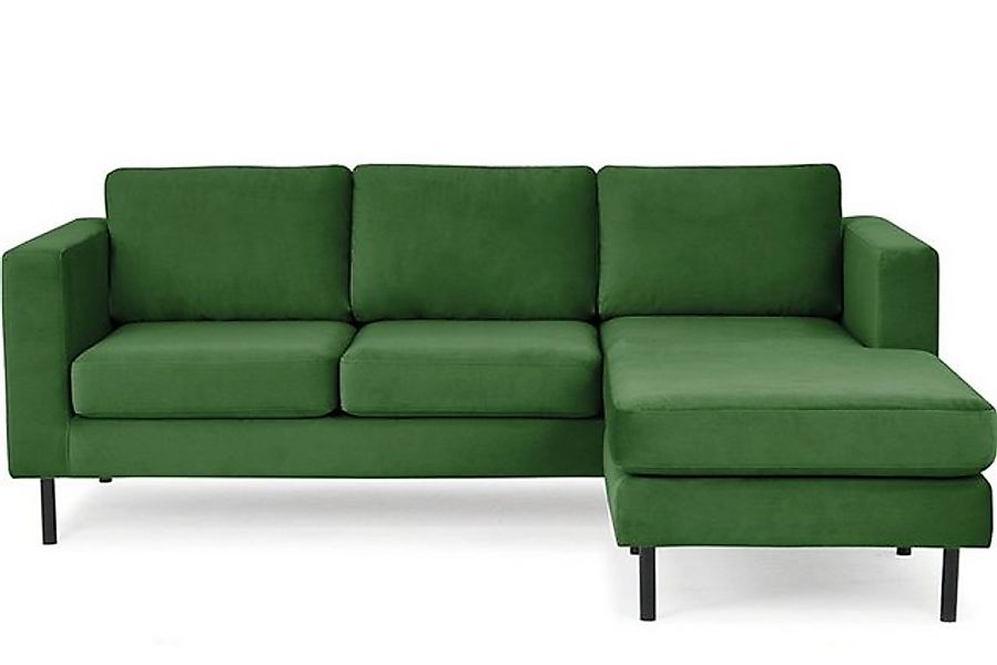 KONSIMO Ecksofa TOZZI, universelles Design,Seite ist universell, hohe Beine günstig online kaufen