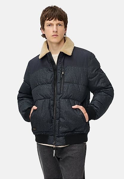camel active Winterjacke mit abnehmbarem Kragen Langarm Stehkragen günstig online kaufen