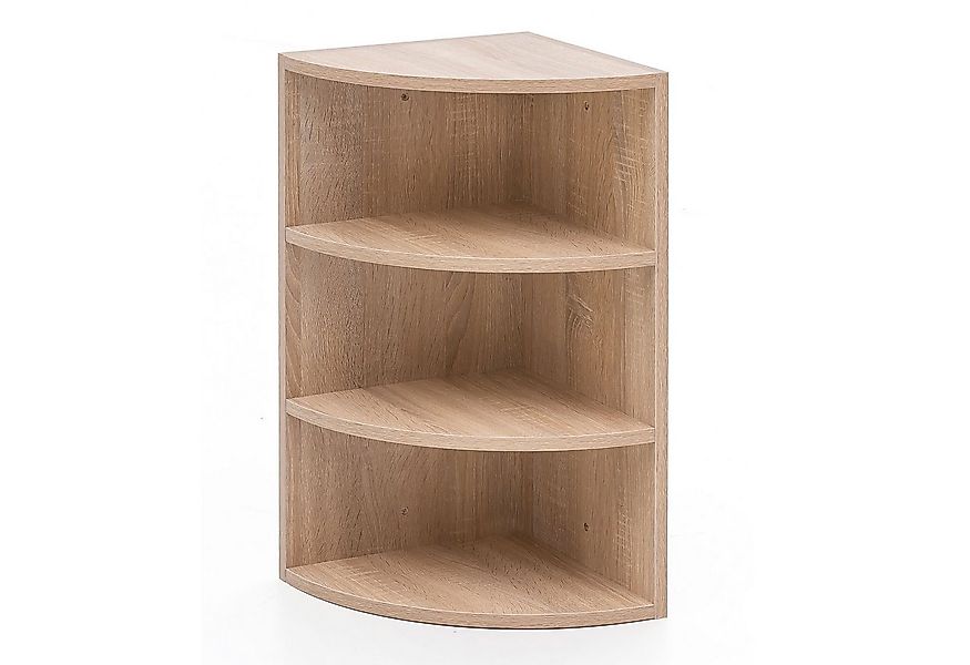 FINEBUY Eckregal SuVa14557_1, Wandboard Freischwebend Dekoregal Bücherregal günstig online kaufen