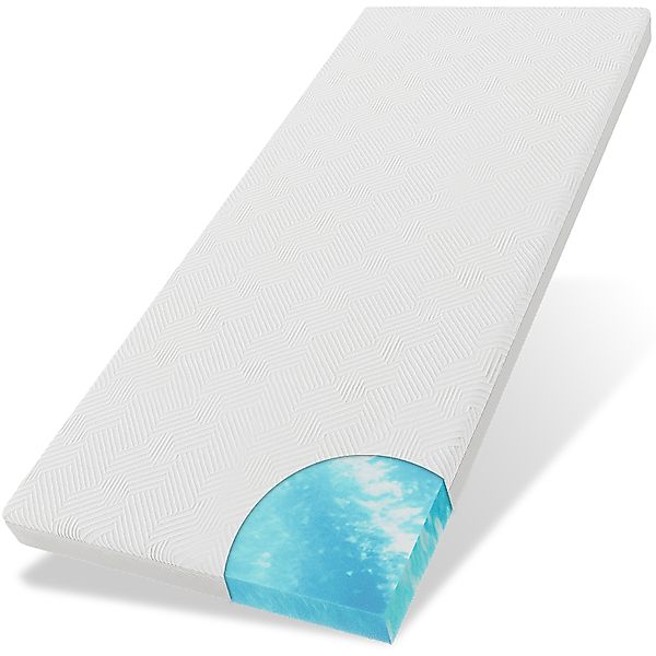 ELONEO Gel Topper Matratzenauflage 100 x 190 x 5 cm günstig online kaufen