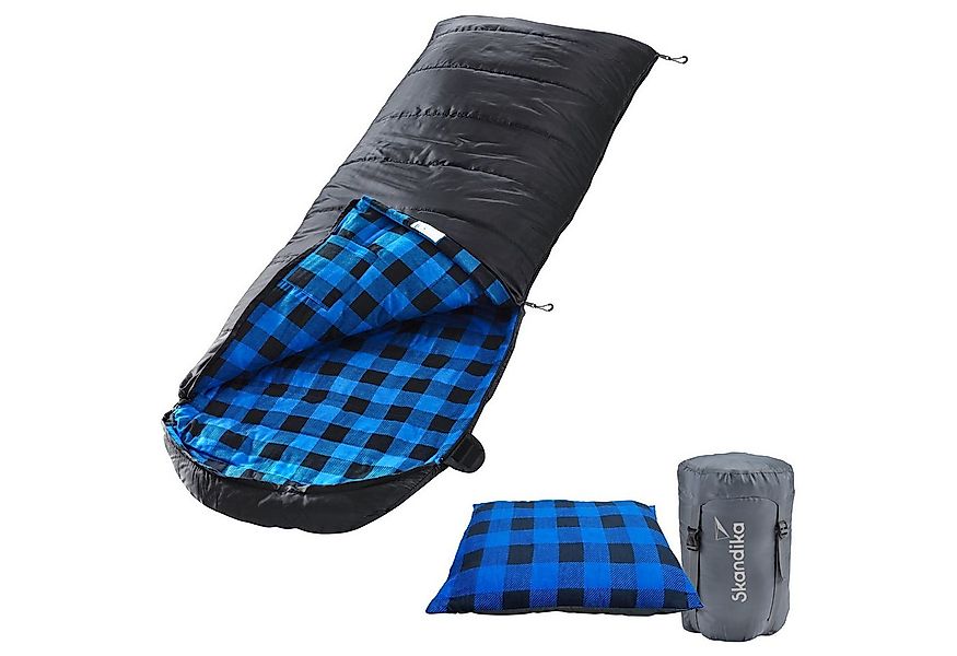 Skandika Deckenschlafsack Dundee + Kopfkissen, 3 Jahreszeiten, bis -20°C - günstig online kaufen