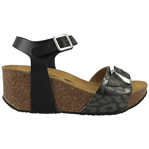 Plakton  Sandalen SO KEEP MICRO JAGUAR VAQUETA ANTR Noir günstig online kaufen