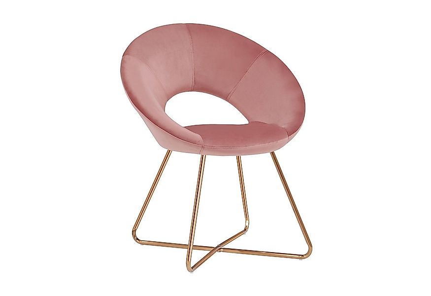 Duhome Loungesessel (439D), Esszimmerstuhl Wohnzimmerstuhl, Samt Polsterstu günstig online kaufen