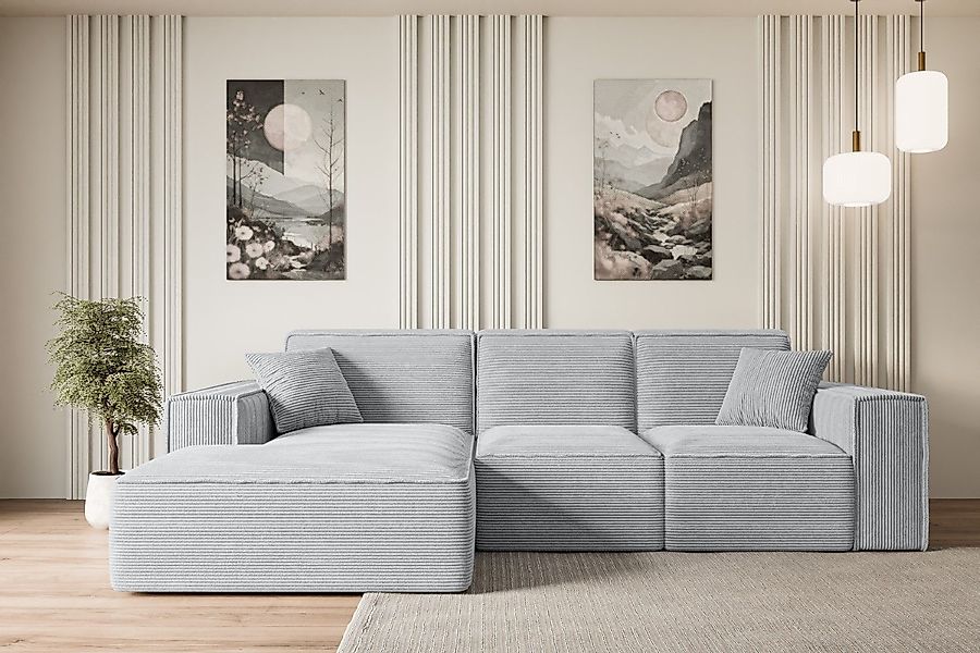 ALTDECOR Ecksofa SERRA-L-S, Couch mit Schlaffunktion, günstig online kaufen