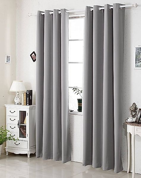 Woltu Vorhang, Ösen (1 St), blickdicht, günstig online kaufen