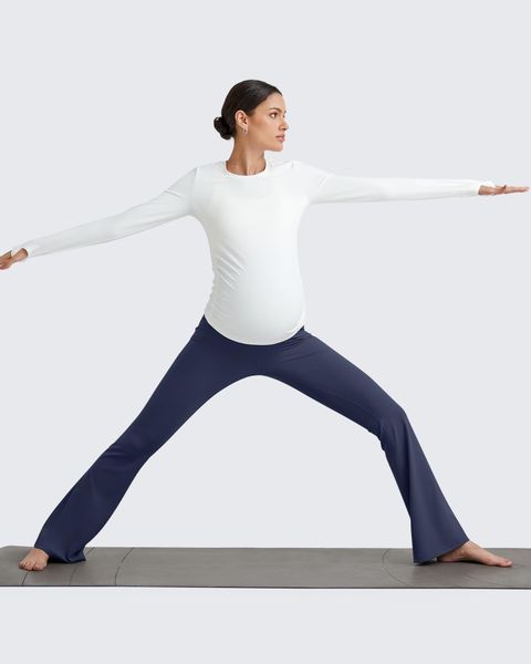 G4Free Umstandshose G4Free Damen Umstandsleggings Schlaghose günstig online kaufen