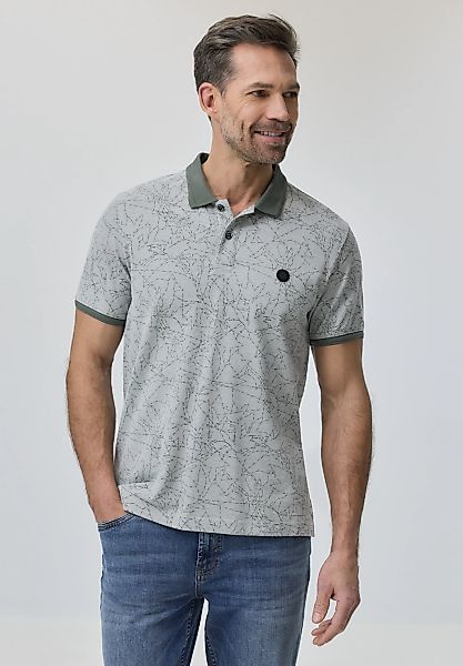 STREET ONE MEN Poloshirt aus reiner Baumwolle günstig online kaufen
