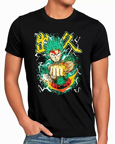 style3 T-Shirt Strong Deku anime manga my hero academia cosplay günstig online kaufen