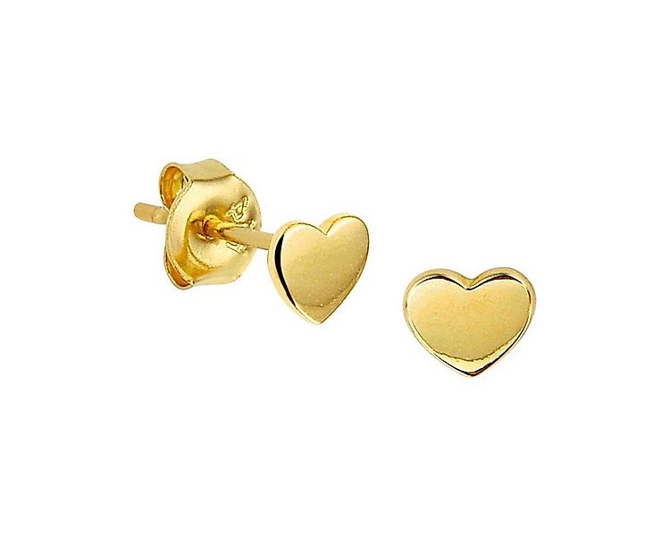 NICEANDnoble Paar Ohrstecker 585er Gelbgold Ohrstecker kleines Herz günstig online kaufen
