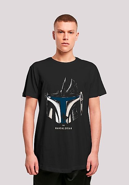 F4NT4STIC T-Shirt "Star Wars The Mandalorian Helmet Silhouette", Print günstig online kaufen