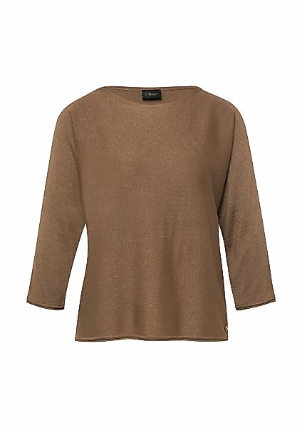 s.Oliver BLACK LABEL 3/4 Arm-Pullover mit Glitzer-Details günstig online kaufen