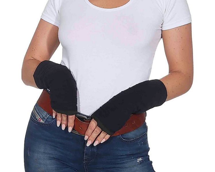 KUNST UND MAGIE Armstulpen Armstulpen Fleece Stulpen Handwärmer Handschuhe günstig online kaufen