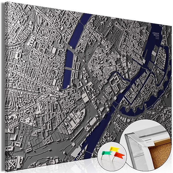 Korkbild - Copenhagen Center [cork Map] günstig online kaufen