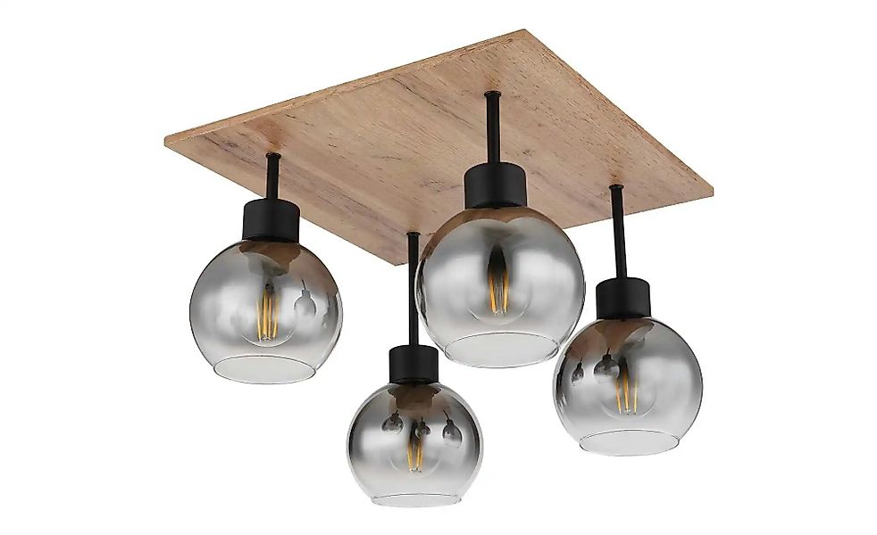 Globo Lighting Deckenleuchte   ¦ schwarz ¦ Maße (cm): B: 40 H: 33,5 T: 40.0 günstig online kaufen