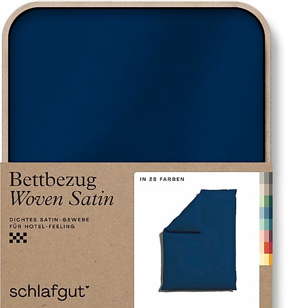 Schlafgut Bettbezug "Woven Satin" besonders dicht gewebt, Mix & Match: pass günstig online kaufen