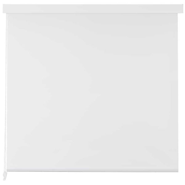 vidaXL Duschvorhang Duschrollo 140x240 cm Weiß günstig online kaufen