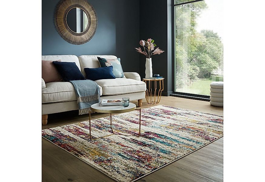 FLAIR RUGS Teppich Refraction, rechteckig, Höhe: 8 mm, Abstraktes Teppich günstig online kaufen