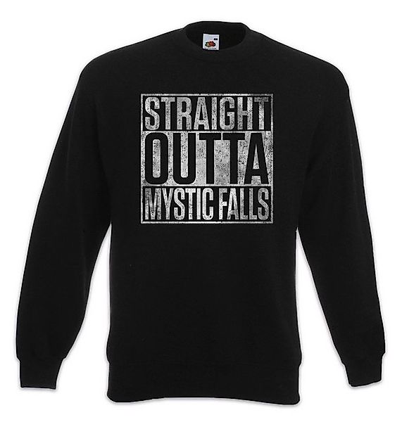 Urban Backwoods Sweatshirt Straight Outta Mystic Falls Sweatshirt The Vampi günstig online kaufen