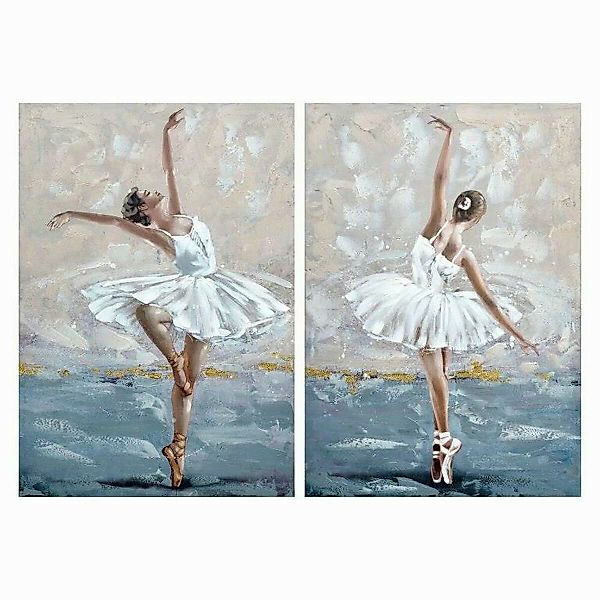 Bild Dkd Home Decor Ballerina (2 Pcs) (70 X 3 X 100 Cm) günstig online kaufen