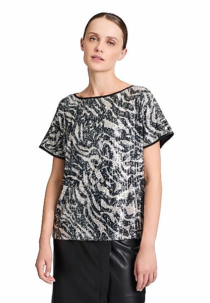 Betty&Co Schlupfbluse "Damen mit Pailletten" günstig online kaufen