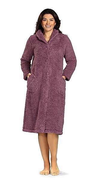 comtessa Morgenmantel Ringella Damen warmer Morgenmantel Gr. 38 S Mauve, Kn günstig online kaufen
