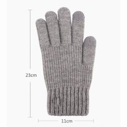 Coonoor Strickhandschuhe Winterhandschuhe mit Fleecefutter,Touchscreen Ther günstig online kaufen