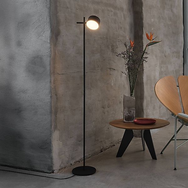 OSRAM LED-Stehleuchte Decor Kyoto, Alu, schwarz, dimmbar günstig online kaufen