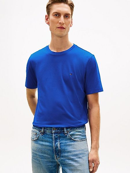 Tommy Hilfiger T-Shirt ESSENTIAL REGULAR FIT SOLID mit Stickerei unifarben, günstig online kaufen