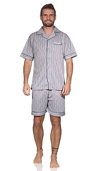 EloModa Capri-Pyjama Herren Pyjama Short & günstig online kaufen