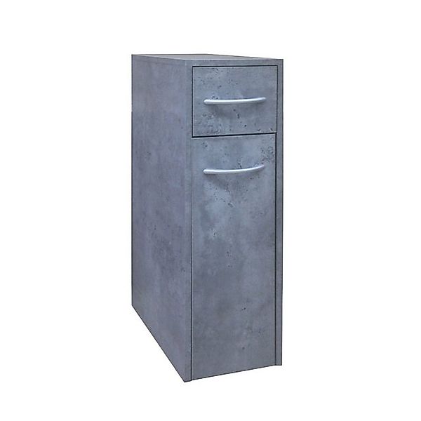 HTI-Living Midischrank Mehrzweckschrank schmal Thekla Beton (Stück, 1-St., günstig online kaufen