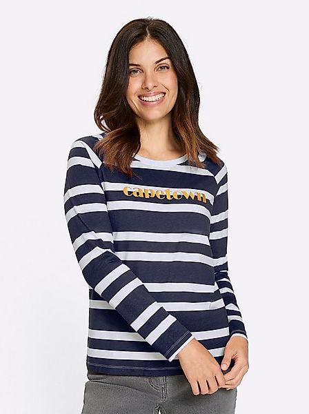 Sieh an! T-Shirt Streifenshirt . günstig online kaufen