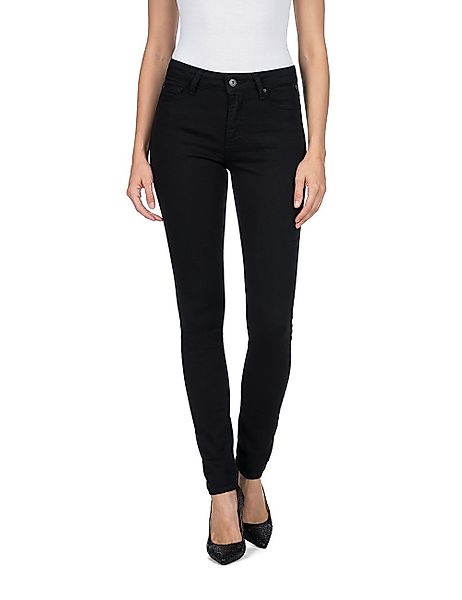 Replay Damen Jeans Luzien - Skinny Fit - Schwarz - Black Denim günstig online kaufen