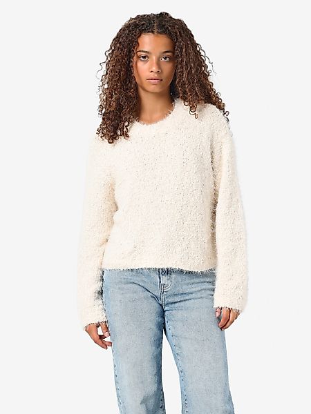 Noisy may Rundhalspullover NMSASSY L/S O-NECK KNIT FWD NOOS günstig online kaufen