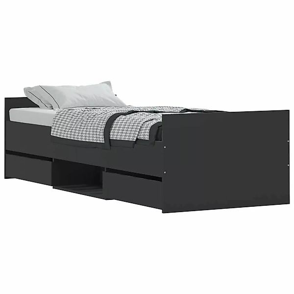 vidaXL Bett Bettgestell mit Kopf- und günstig online kaufen