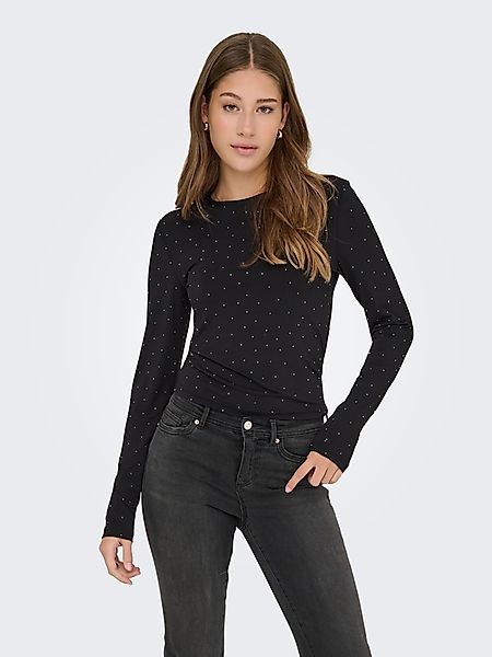 ONLY Langarmshirt ONLZITA L/S O-NECK TOP günstig online kaufen