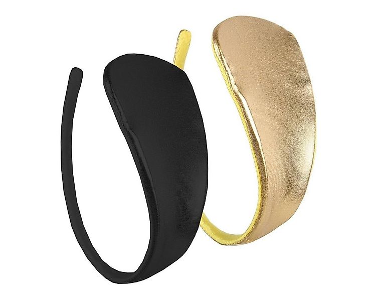 Lau-Fashion Stringtanga Lack Leder C-String Set Slip Micro Bikini Unterhose günstig online kaufen