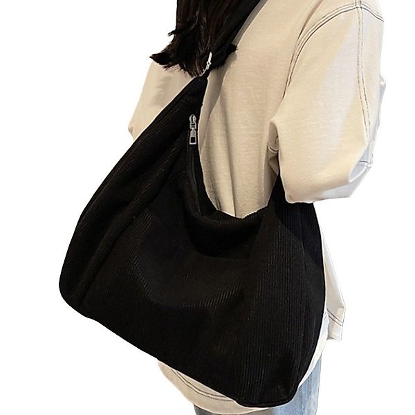 Coonoor Umhängetasche Damen Groß Cord Tasche günstig online kaufen