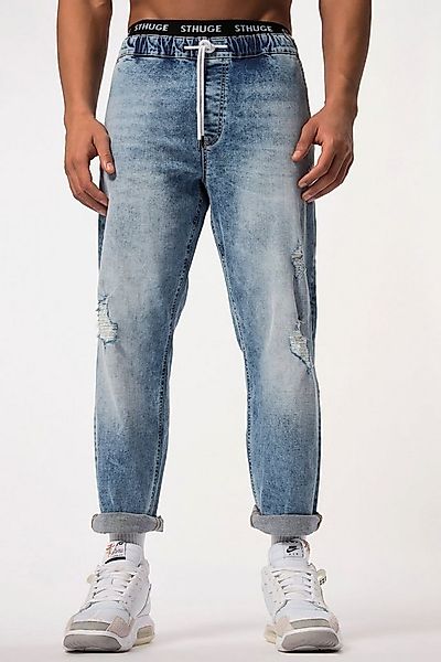 STHUGE 5-Pocket-Jeans Jeans FLEXLASTIC® Denim Destroyed Look Vintage günstig online kaufen