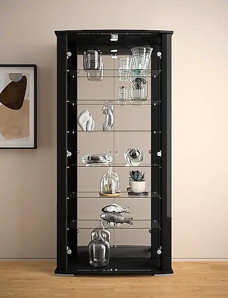 fif möbel Vitrine »STELLA«, Standvitrine/Glasvitrine 2x Glastür,perfekt für günstig online kaufen