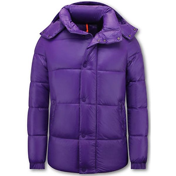 Enos  Blazer Pufferjacke Wattierte Jacken Lila günstig online kaufen