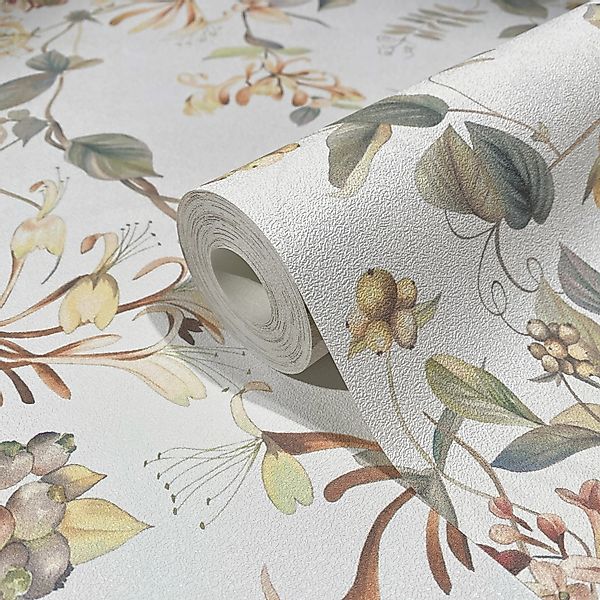 Marburg Vliestapete »Tapete Floral Blossom« floral geprägt moderne Vliestap günstig online kaufen