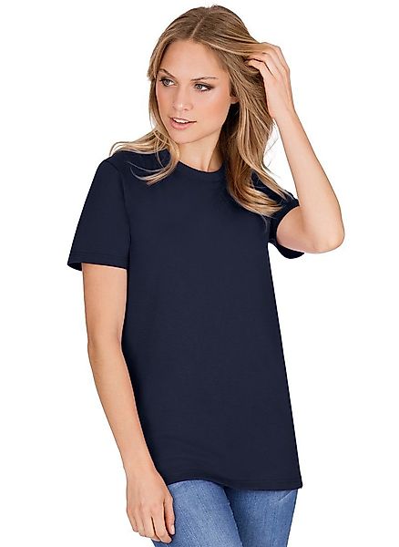 Trigema T-Shirt "TRIGEMA Slim Fit T-Shirt aus DELUXE Baumwolle", (1 tlg.) günstig online kaufen