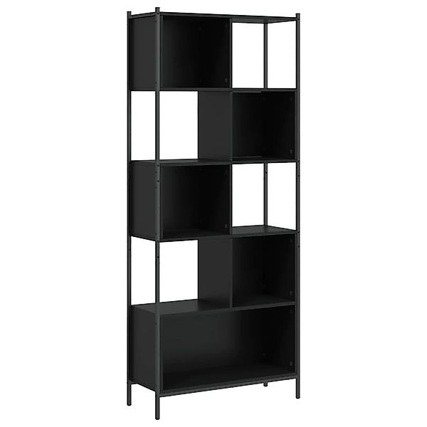 vidaXL Bücherregal Bücherregal Schwarz 72x28x172 cm günstig online kaufen