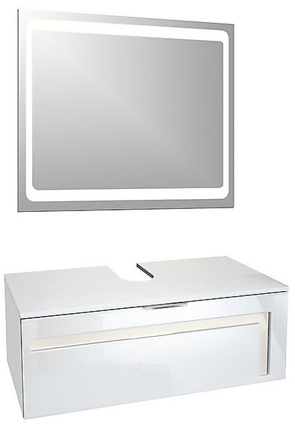 Vladon Waschbeckenunterschrank Aloha V2 (Wachtischunterschrank, mit günstig online kaufen