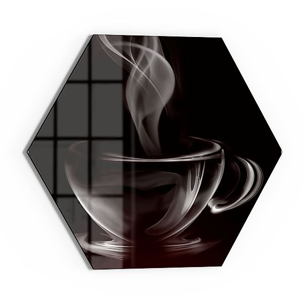 DEQORI Magnettafel 'Tasse aus Kaffeedampf', Whiteboard günstig online kaufen