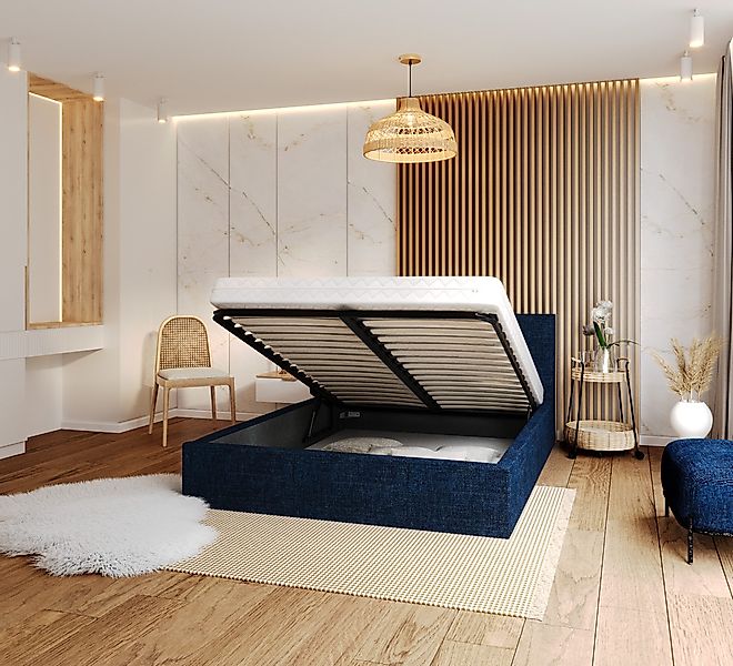 thematys Polsterbett Bett Stauraumbett 90x200, 120x200, günstig online kaufen