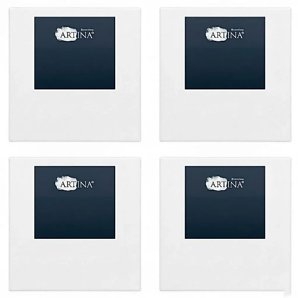 Artina Keilrahmen Leinwand Premium 60x60cm 4er Set günstig online kaufen