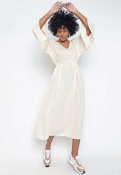 YC Fashion & Style Sommerkleid Elegantes Sommerkleid - Leinen-Kleid in Unif günstig online kaufen