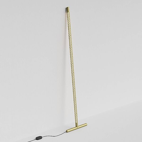 Rotaliana Squiggle F1 LED-Stehleuchte gold günstig online kaufen