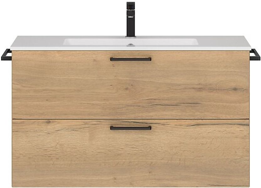 nobilia® Waschtisch-Set »Tolvina«, (1 St., vormontiert, mit Soft-Close), in günstig online kaufen